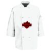 Button Chef Coat with Thermometer Pocket Thumbnail