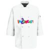 Eight Pearl Button Chef Coat with Thermometer Pocket Thumbnail