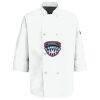 Eight Pearl Button Chef Coat with Thermometer Pocket Thumbnail