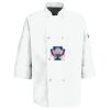 Eight Pearl Button Chef Coat with Thermometer Pocket Thumbnail