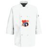 Eight Pearl Button Chef Coat with Thermometer Pocket Thumbnail