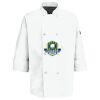 Eight Pearl Button Chef Coat with Thermometer Pocket Thumbnail