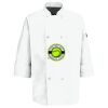 Eight Pearl Button Chef Coat with Thermometer Pocket Thumbnail