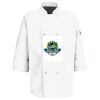 Eight Pearl Button Chef Coat with Thermometer Pocket Thumbnail