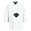 Eight Pearl Button Chef Coat with Thermometer Pocket Thumbnail