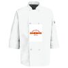 Eight Pearl Button Chef Coat with Thermometer Pocket Thumbnail