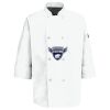 Eight Pearl Button Chef Coat with Thermometer Pocket Thumbnail