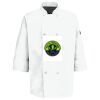 Eight Pearl Button Chef Coat with Thermometer Pocket Thumbnail