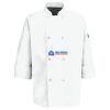 Eight Pearl Button Chef Coat with Thermometer Pocket Thumbnail