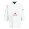 Eight Pearl Button Chef Coat with Thermometer Pocket Thumbnail