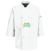 Eight Pearl Button Chef Coat with Thermometer Pocket Thumbnail
