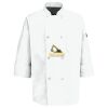 Eight Pearl Button Chef Coat with Thermometer Pocket Thumbnail