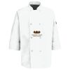 Eight Pearl Button Chef Coat with Thermometer Pocket Thumbnail