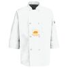 Eight Pearl Button Chef Coat with Thermometer Pocket Thumbnail
