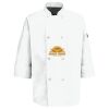 Eight Pearl Button Chef Coat with Thermometer Pocket Thumbnail