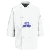 Eight Pearl Button Chef Coat with Thermometer Pocket Thumbnail