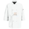 Eight Pearl Button Chef Coat with Thermometer Pocket Thumbnail