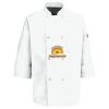 Eight Pearl Button Chef Coat with Thermometer Pocket Thumbnail