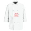 Eight Pearl Button Chef Coat with Thermometer Pocket Thumbnail