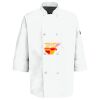 Eight Pearl Button Chef Coat with Thermometer Pocket Thumbnail