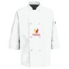 Eight Pearl Button Chef Coat with Thermometer Pocket Thumbnail