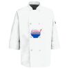 Eight Pearl Button Chef Coat with Thermometer Pocket Thumbnail