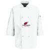 Eight Pearl Button Chef Coat with Thermometer Pocket Thumbnail