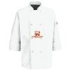Eight Pearl Button Chef Coat with Thermometer Pocket Thumbnail