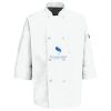 Eight Pearl Button Chef Coat with Thermometer Pocket Thumbnail