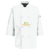 Eight Pearl Button Chef Coat with Thermometer Pocket Thumbnail