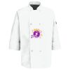 Eight Pearl Button Chef Coat with Thermometer Pocket Thumbnail