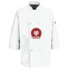 Eight Pearl Button Chef Coat with Thermometer Pocket Thumbnail