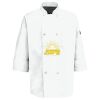 Eight Pearl Button Chef Coat with Thermometer Pocket Thumbnail