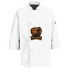 Eight Pearl Button Chef Coat with Thermometer Pocket Thumbnail