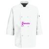 Button Chef Coat with Thermometer Pocket Thumbnail