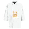 Button Chef Coat with Thermometer Pocket Thumbnail