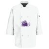 Eight Pearl Button Chef Coat with Thermometer Pocket Thumbnail