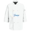 Eight Pearl Button Chef Coat with Thermometer Pocket Thumbnail
