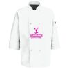 Eight Pearl Button Chef Coat with Thermometer Pocket Thumbnail