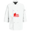 Eight Pearl Button Chef Coat with Thermometer Pocket Thumbnail