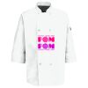 Eight Pearl Button Chef Coat with Thermometer Pocket Thumbnail