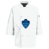 Button Chef Coat with Thermometer Pocket Thumbnail