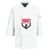 Button Chef Coat with Thermometer Pocket Thumbnail