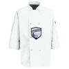 Eight Pearl Button Chef Coat with Thermometer Pocket Thumbnail