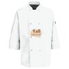 Button Chef Coat with Thermometer Pocket Thumbnail