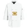 Button Chef Coat with Thermometer Pocket Thumbnail