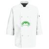 Eight Pearl Button Chef Coat with Thermometer Pocket Thumbnail
