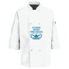 Button Chef Coat with Thermometer Pocket Thumbnail
