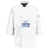 Eight Pearl Button Chef Coat with Thermometer Pocket Thumbnail
