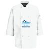 Eight Pearl Button Chef Coat with Thermometer Pocket Thumbnail
